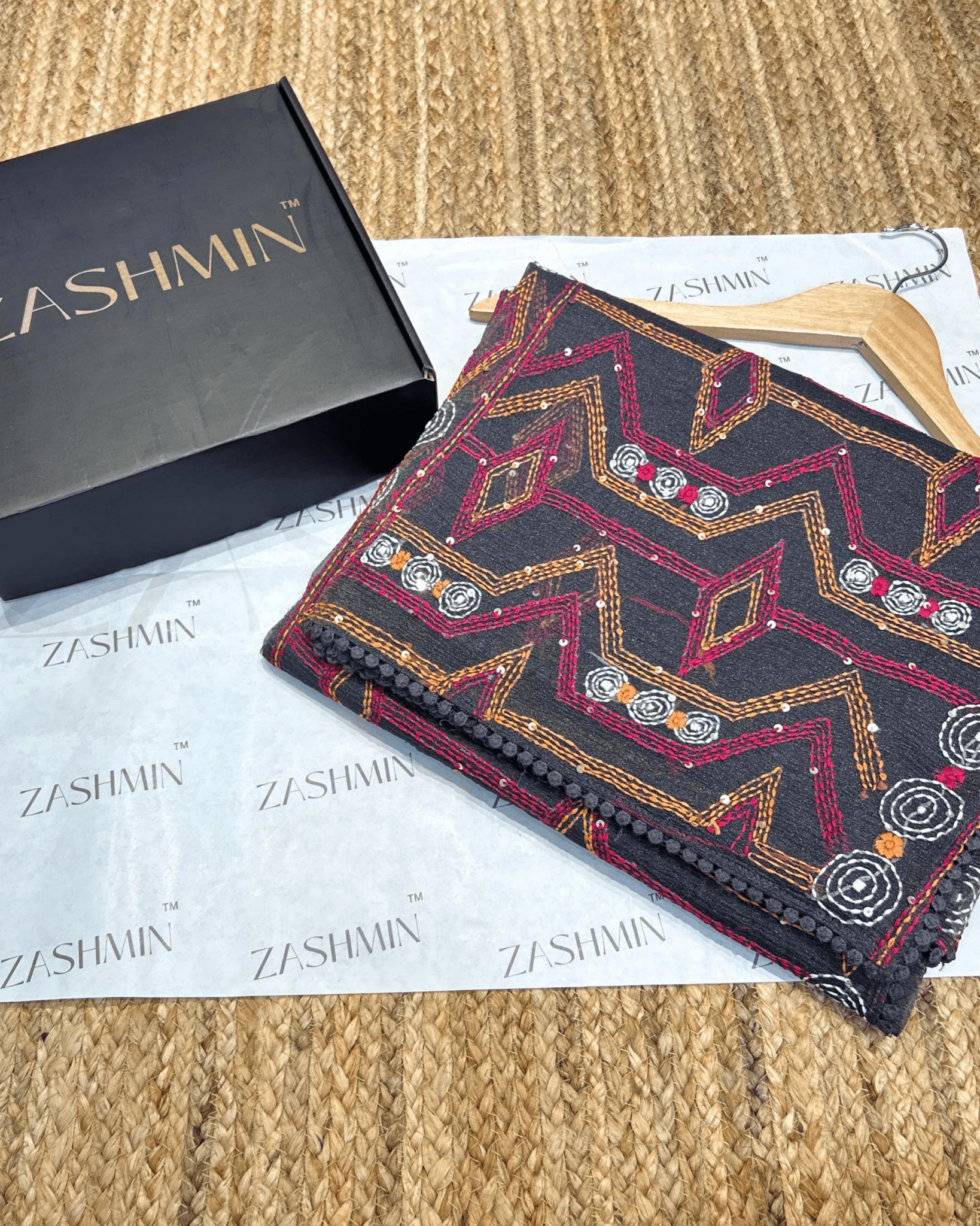 SAREE/SAA164 Zashmin Starry Drape Dark Purple - Zashmin